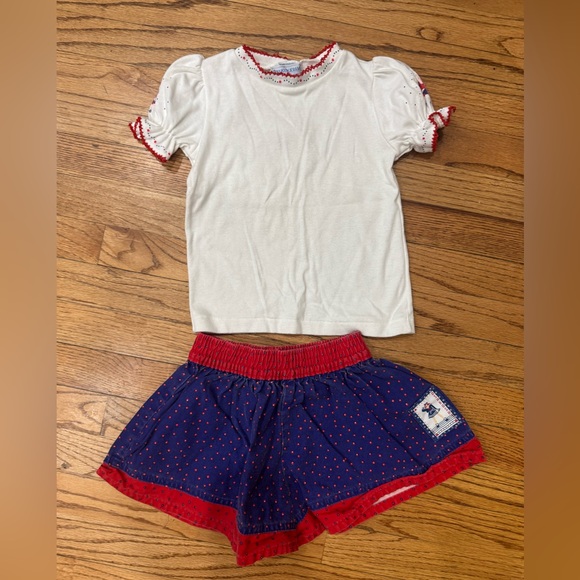 Vintage OshKosh B'gosh Two Piece Matching Outfit Size 5